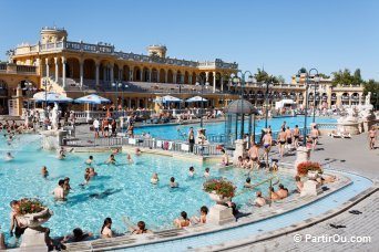 Bains thermaux de Szchenyi - Budapest - Hongrie